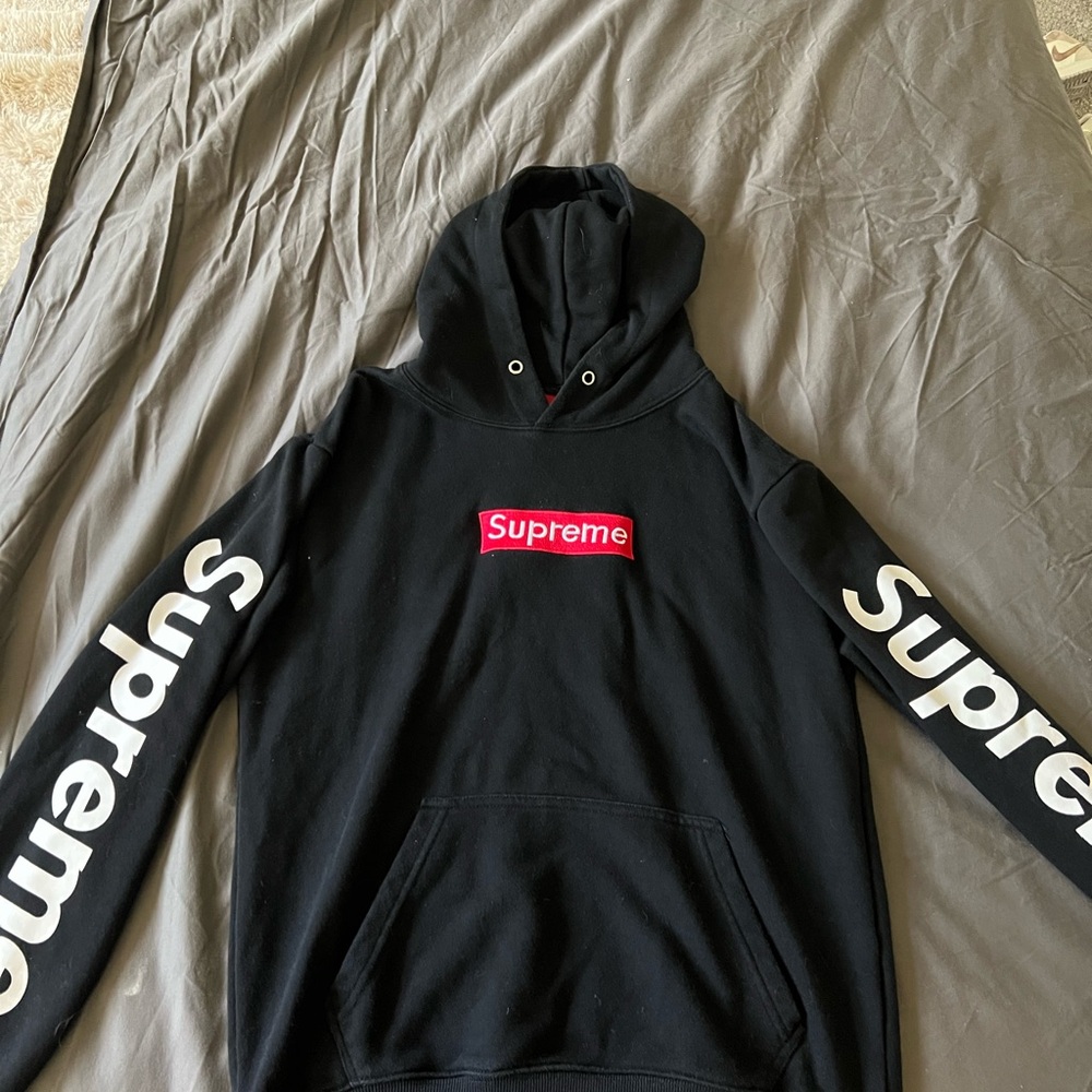 Supreme Black Hoodie